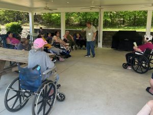 Outside Church with Pastor John, May Birthday Cupcakes and Ladies Dine In, May 2026