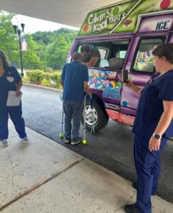 Ice Cream on a Hot Summer Day, 2024