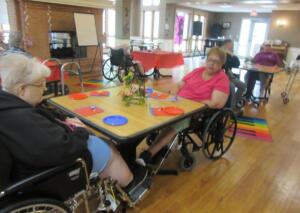 Nursing Home Week 2022 - Closing Day and Country Line Dancers