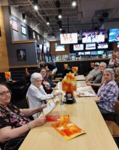 National Nursing Home Week 2024 Day 4: Lunch at Buffalo Wild Wings