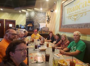 Guys Night Out at the New Mexican Restaurant, September, 2025