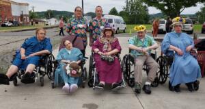 Mamma Mia Performance with Old Brick Playhouse